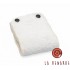 Insert en coton avec pressions