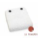 Insert en coton avec pressions