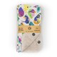 Essuie-tout lavable avec pressions tropical