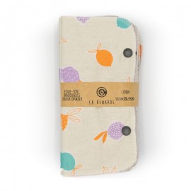 Essuie-tout lavable avec pressions ours