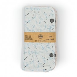 Essuie-tout lavable avec pressions ours