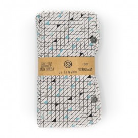 Essuie-tout lavable avec pressions ours