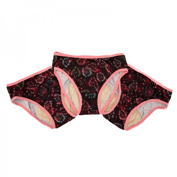 Pack 3 culottes menstruelles dandelion