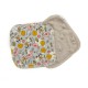 Pack panier en tissu + lingettes démaquillantes + bandeau de soin + lait démaquillant