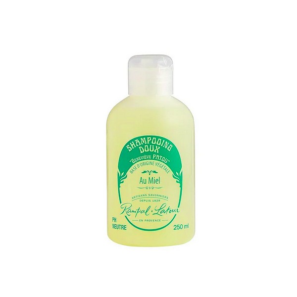 Shampoing historique Miel-Chèvrefeuille 250ml de Rampal Latour