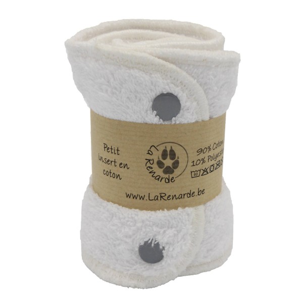Insert en coton avec pressions (ancienne version) S